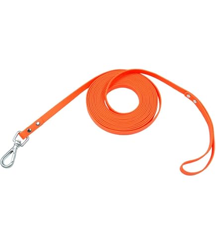 thumbnail image 2 of Super Heavy Duty BioThane Clamping Leash – Work Leash From Wooden Back Farms (Made In Germany) 2 of 3