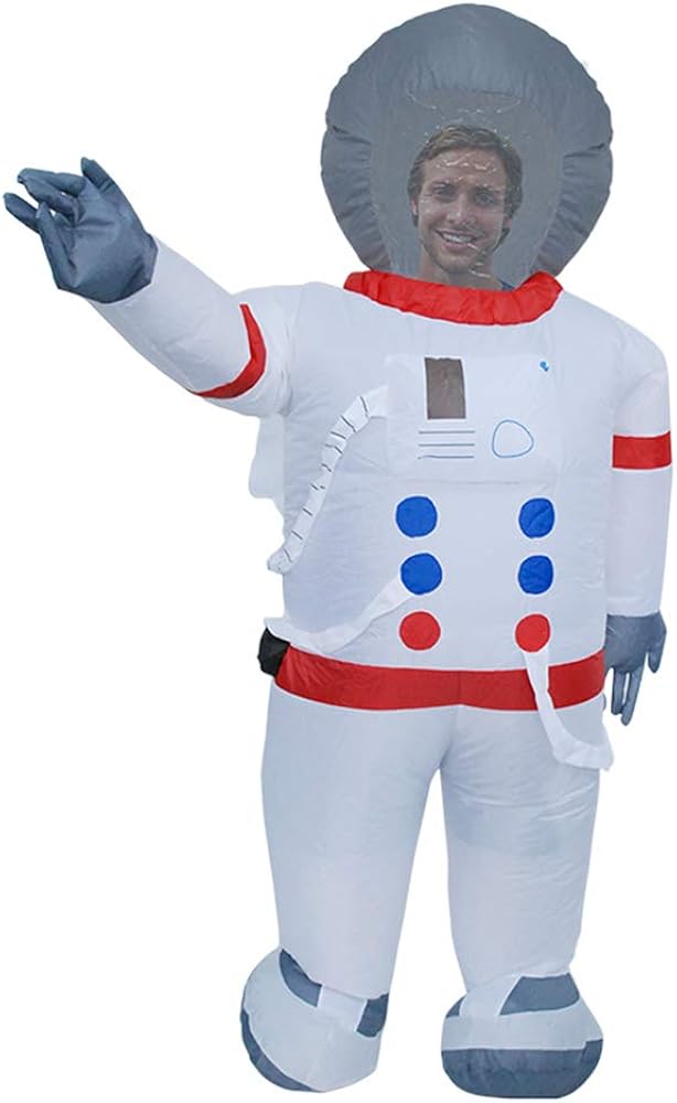 Flamingo/Sumo/Astronaut/Centaur/Super Hero/Shark Inflatable Costume Halloween Cosplay Blow up Full Body Suit