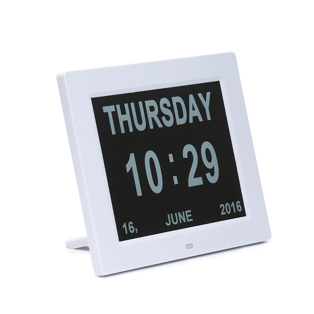 Large Display Easy Read Memory Loss Day Clock For Alzheimer & Dementia