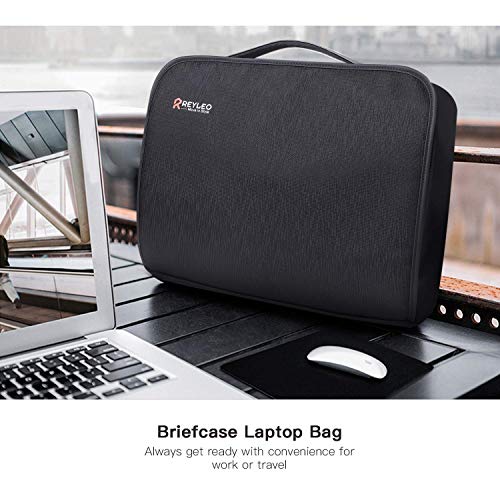 Laptop Bag 15.6 inch Water Resistant Laptop Briefcase Christmas Gift Business Messenger Shoulder Bag for Men Women