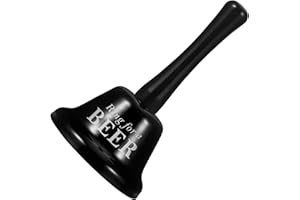 HOMSFOU Desk Decor Ring for A Beer Bell Novelty Hand Bell Bar Counter Call Bell Ring Reception Novelty Funny Romantic for Single Party Bachelor Party Favor
