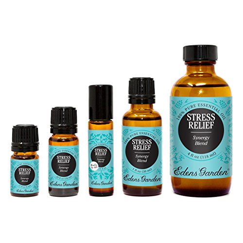 Edens Garden Stress Relief Essential Oil Synergy Blend, 100 Pure