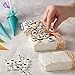 Wilton Sweet Personalities Edible Candy Decorations Eyeballs, Mustaches, Lips, and Teeth Decorating Kit, 4-Piece