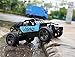 RC Cars, All Terrain Remote Control High-Speed Telecar, Offroad 2.4Ghz 2WD Remote Control Monster Truck, Best Christmas Gift for Kids and Adults(Blue)