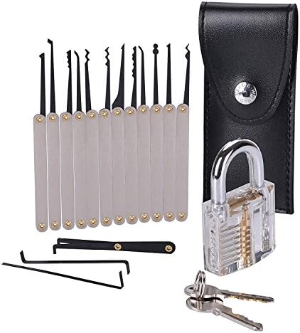 Clear Lock Kit -15pcs set Hardware Multitool