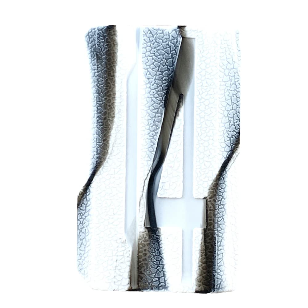 RUIYITECH Protective Silicone Case Sleeve Skin Cover for Drag 4 Case Cover Skin Sleeves (Black White)