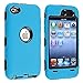 Deluxe Blue 3 part Hard Skin Case Cover