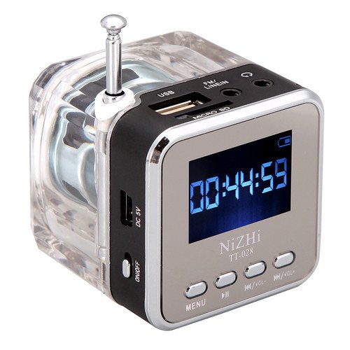Micro Sd Mini Speaker With Sd Card NIZHI TT-028 Portable Music Box