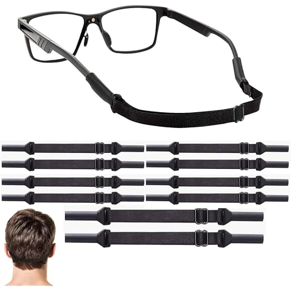 Lunettes De Marque Sangles De Lunettes En Néoprène - Lot De 5