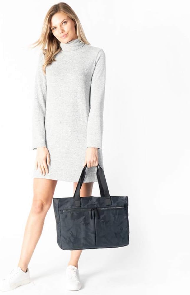 Knomo Cologne Tote 14",Black, Black Camo - Image 5