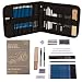 Bellofy Professional Drawing Kit Artist Drawing Supplies Kit | 33-Piece Sketch Kit, Erasers, Kit Bag, Free Sketchpad | Perfect Graphite Drawing Pencil Set for Sketching | Art Pencils for Shading