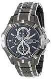 Seiko Men's SNAE57 Black Dial Watch