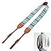 TARION Camera Shoulder Neck Strap Vintage Belt for All DSLR SLR Cameras Multi-Color Pinstripe Boho Style