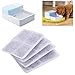 ele ELEOPTION Pack of 4PCS Replacement Foam Filter for 1.8L Large Capacity Automatic Pets Water Drinking Filter Fountain Bowl for Dogs Cars (4PCS Carbon Filter)