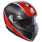 AGV Unisex-Adult Sportmodular Fiber Modular Helmet