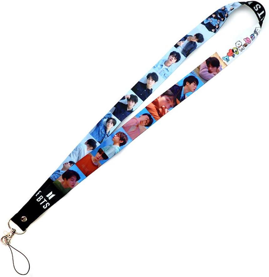 K-POP BTS Bangtan Boys Lanyard Key Leash Key Chain Ver.6
