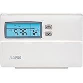 Lux Pro Programmable Thermostat for Home Use; 1 Heat, 1 Cool, Model PSP511LC, 5-2 Day with Backlight