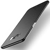 YIHAILU Samsung Galaxy S8 Plus Case Rock Sand Matte Shield Skin Shockproof Ultra Thin Slim Scratch Resistant Cover For S8+ 6.2 Inch (Frosted Black)