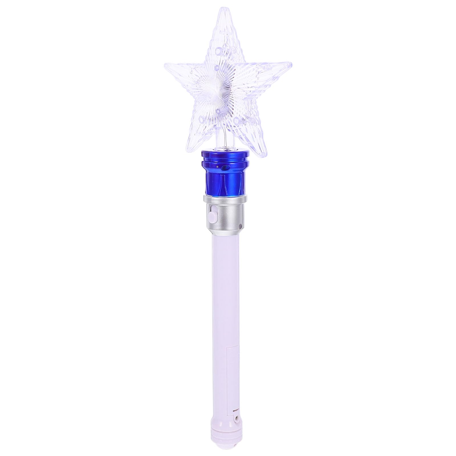 JOINPAYA Light Up Star Wands: LED Princess Wands for Kids Girls Princess Party Favors Cosplay Accessories Halloween Christmas Pretend Play Toys Glow Stick (Blue)