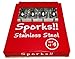 18/10 Stainless Steel Sporks for Everyday Household Use (Set of 4) Great for Adults, Children, Senior Citizens and the Disabled