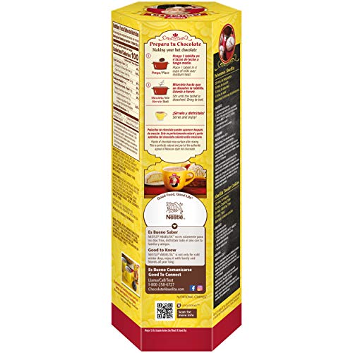 Nestlé ABUELITA Hot Chocolate Drink Tablets, 12 Count (Pack of 3
