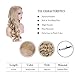 Imstyle Honey Blonde Lace Front Wigs Long Wavy Synthetic Hair Wig for Women Thick Soft Heat Resistant Hair Wig With Natural Hairline Part Freely 24 Inch