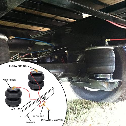 Air Line Kit For Air Spring Bag Suspension Fitting, 20 Feet Of Tubing Airbag - View #8