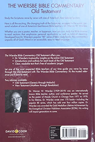 Wiersbe Bible Commentary 2 Vol Set (Wiersbe Bible Commentaries)