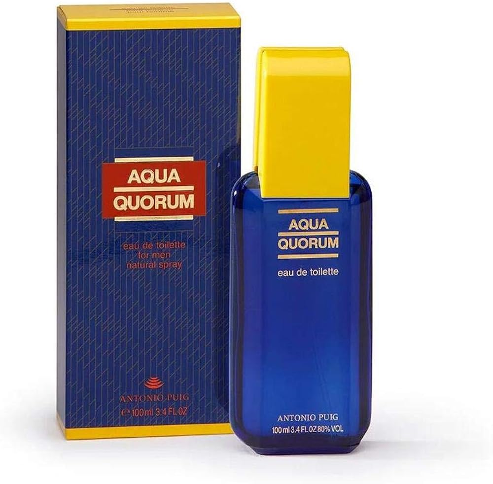 Quorum Aqua Eau DE Toilette FOR Men 100ML VAPORIZADOR Unisex Adulto, negro, talla única