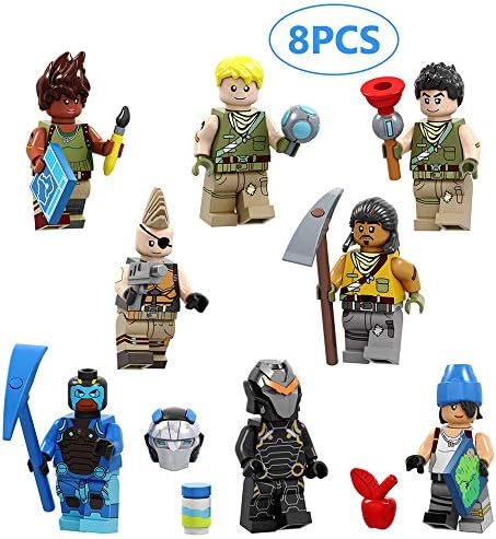 8 Pcs Battle Royal Minifigures Set ，Gift for Boys and Girls (2)
