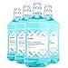 Amazon Brand - Solimo Tartar Control Plus Antiseptic Mouth Rinse, Iceberg Blue Mint, 1.5 Liters, Pack of 50.7 Fl Oz (Pack of 4)