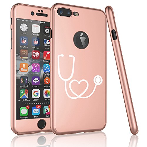 For Apple iPhone 360° Full Body Thin Slim Hard Case Cover