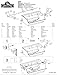 GrillPro 60090 Rotisserie Kit for Grills, 39-1/2