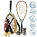Speedminton S600 Set - Original Speed ​​Badminton / Crossminton Starter Set including 2 rackets, 3 Speeder, Speedlights, Bag