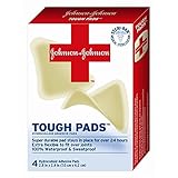 BAND-AID® TOUGH PADS® 2.8 in X 2.4 in. 4 Count (2 Pack)