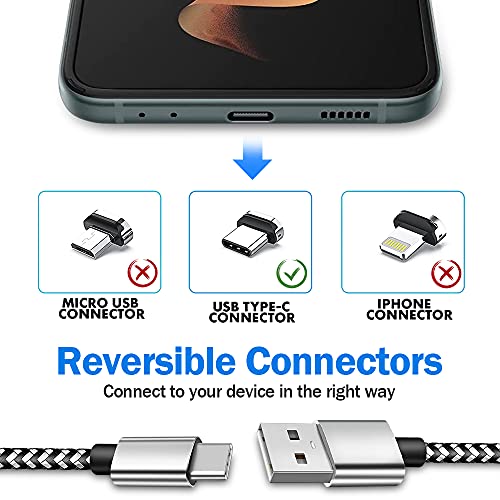 Long USB Charger Cable With Wall Plug For Amazon Kindle Fire HD Tablet – 4 Pack