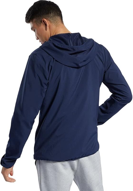 ID Train Woven Jacke Giacca da uomo, Blu (Vecnav), L