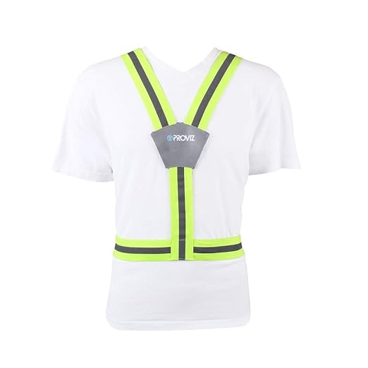 Proviz High Visibility Hi Vis Reflective Running Vest, Running Belt