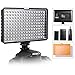 LED Video Light, SAMTIAN Ultra Bright Dimmable Camera Photo Light Panel for Canon Nikon Pentax Panasonic Sony Samsung and Olympus Digital SLR, 950LM, 93CRI+, Rechargeable Battery Included