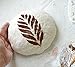 Güden Artisan Bread Kit (Bread Stencils Included!): 10 inch Banneton Round Blotform Proofing Natural Rattan Basket, Bowl Scraper, Linen Liner, and 4 European Bread Stencils