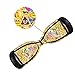Skin for Self-Balancing Electric Scooter - Sticker for Skate Hover Board - Decal for Self Balance Mobility Longboard - Smart Protective Cover Vinyl Case for 2 Wheel Scooter Bluetooth Drifting Board