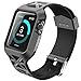 Apple Watch Case, i-Blason Unity Series Premium Hybrid Protective Bumper Protective Case for Apple Watch 42 mm 2015 Release [Not Compatible with 38 mm] (Black)