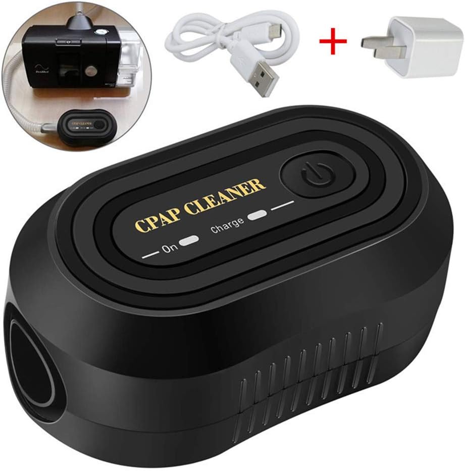 SHEAWA 2200mAh CPAP Ozone Generator Cleaner Ventilation Disinfection Sterilizer Air Purifier Air Disinfection Suit for CPAP Machine Mask Hose Pipe Tube Accessories