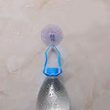 FUYOAL 8 Pcs Suction Hooks Clear 2 kg Load Glass Window Bathroom Hooks view 6