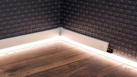 LED Kanal für LED Sockelleiste opal 22x2500 mm