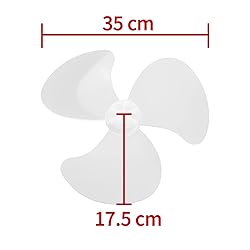 Zaldita Plastic Fan Blade Replacement for Standing