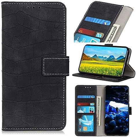 YKDY UK Magnetic Crocodile Texture Horizontal Flip Leather Case for iPhone 11 Pro Max, with Holder & Card Slots & Wallet (Black) (Color : Black)