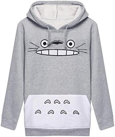ClothinTalks Men/Women Cartoon Totoro Hoodie Unisex 3d Sweatshirt