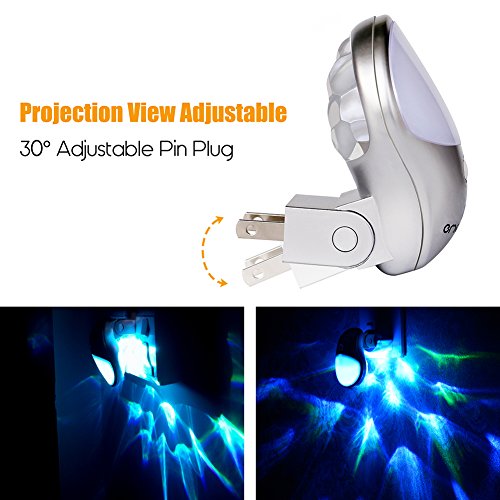 image for Emotionlite LED Night Light, Plug in Projector Nightlight with Dusk to