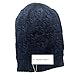 Merryshop Slouchy Long Beanie Knit Hat Cap for Winter Oversize (Navy Blue)